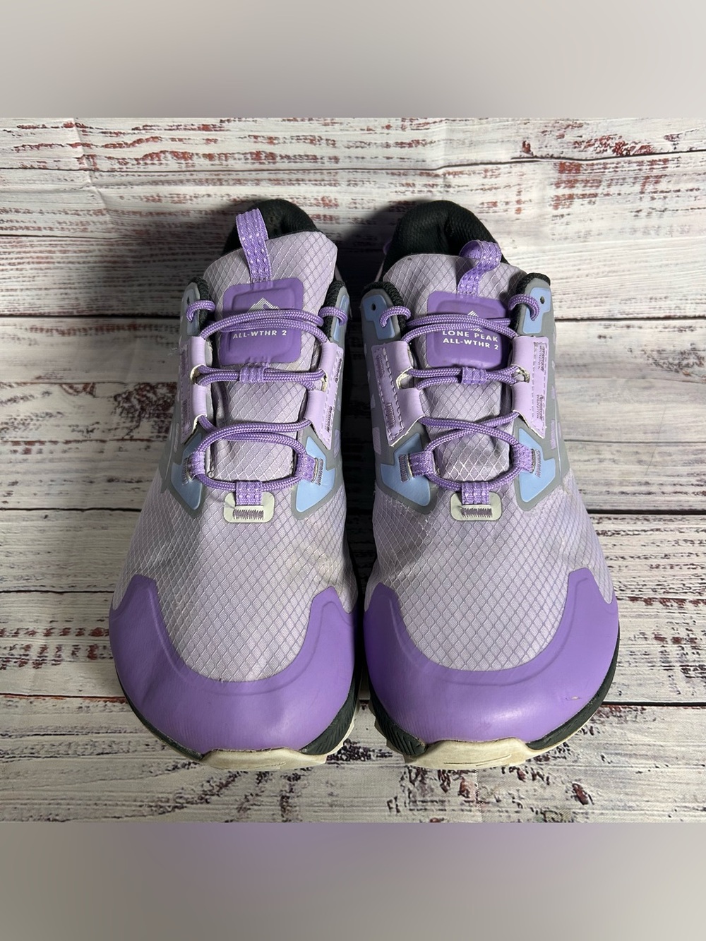 Altra Lone Peak All-WTHR 2 Trail Running Purple Shoes Women’s Size 10.5 - Picture 2 of 9